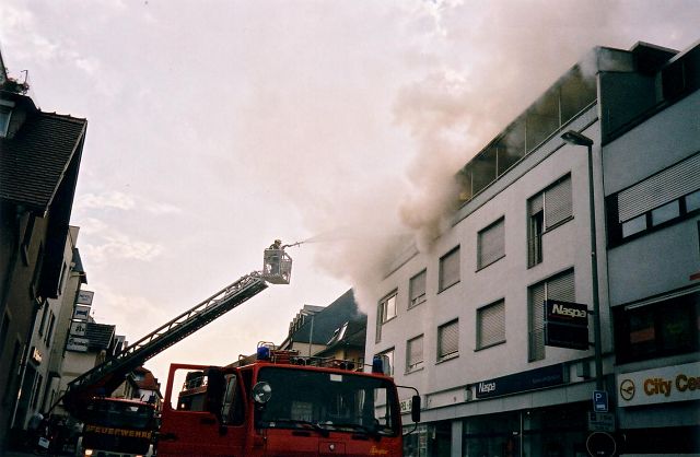 Wohnungsbrand 08.08.2003